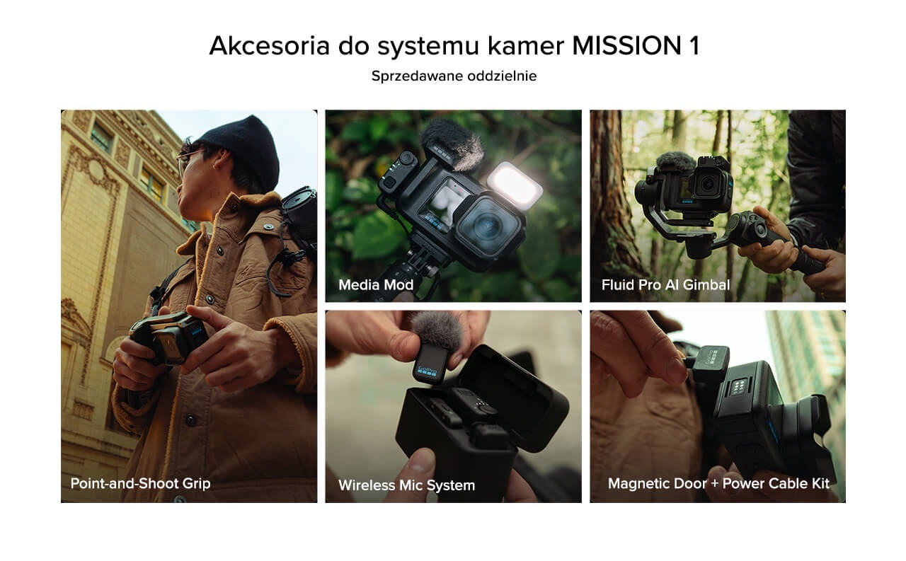 GoPro MISSION 1 - Akcesoria
